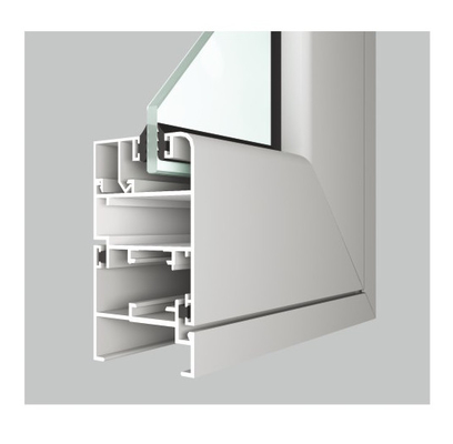 Large White Casement Windows Replacement / Aluminium Double Glazed Windows